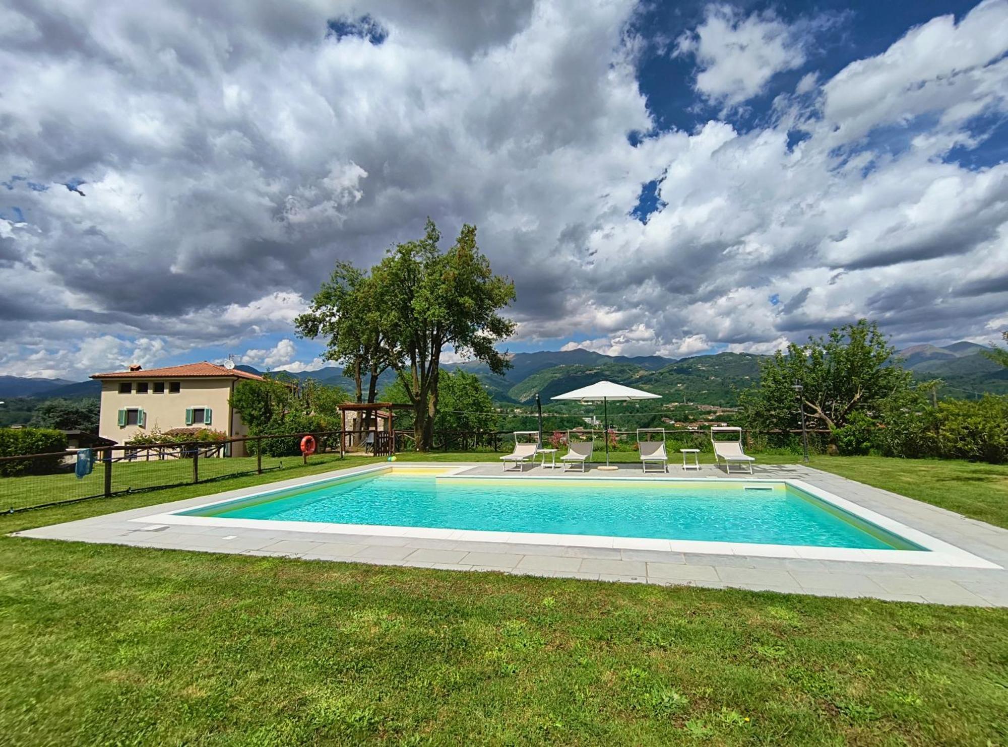 Ai Tre Campi Villa Fornaci di Barga Eksteriør billede